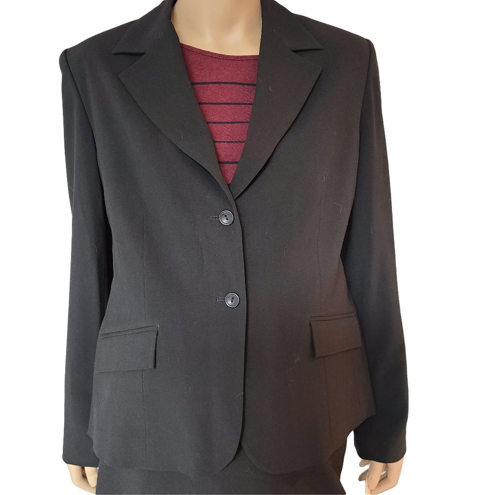 FAIRWEATHER NWT Black Business Blazer 14